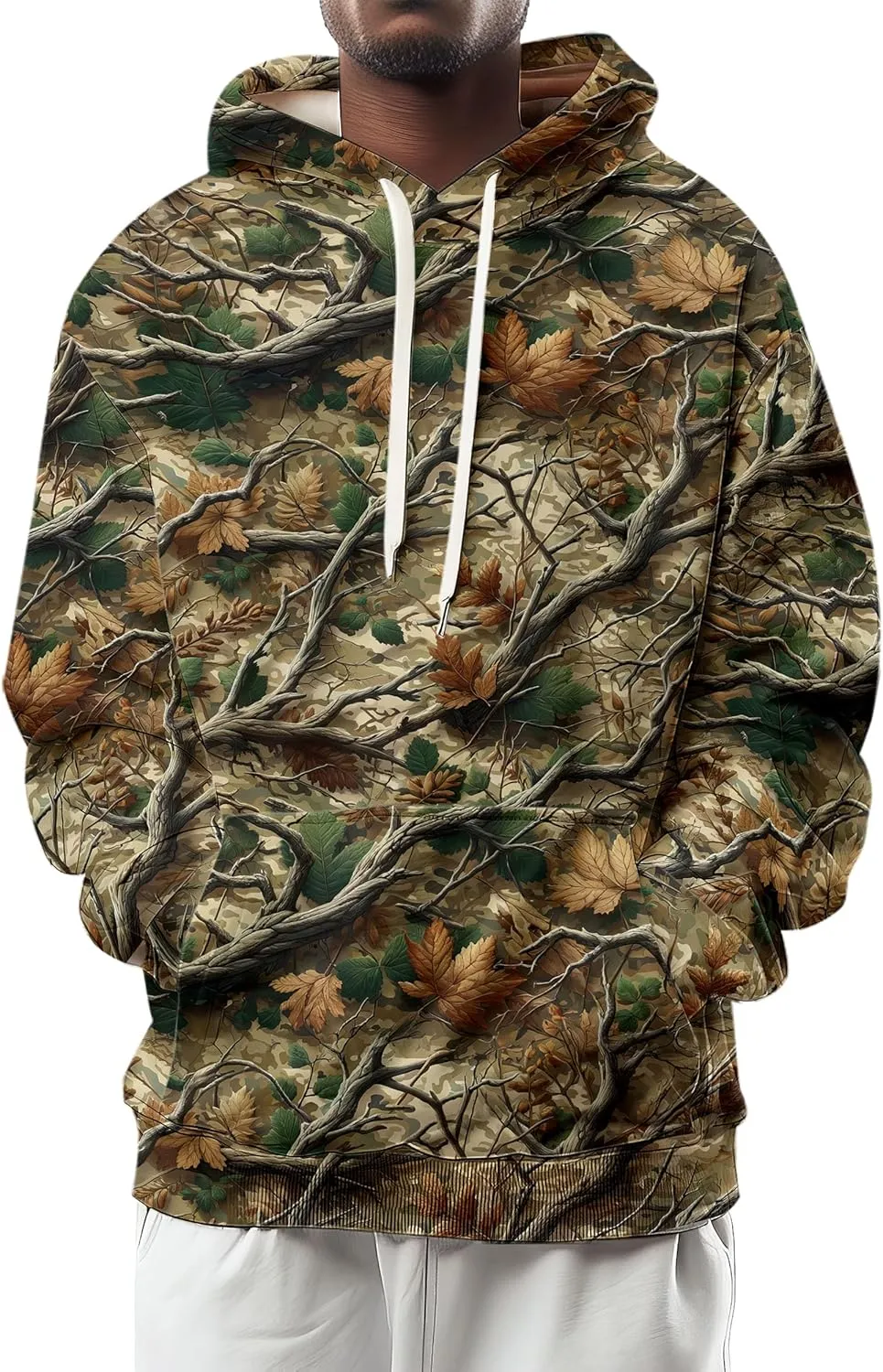 Ambesonne Hoodie Essentials Causal Fashion All Over Printed Urban Pullover with Kangaroo Pocket
