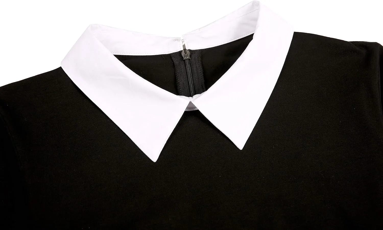 Aphratti Women's Peter Pan Collar Wear to Work Business Office Wear Outfits Classy Fall Midi Sheath Dress with Sleeves