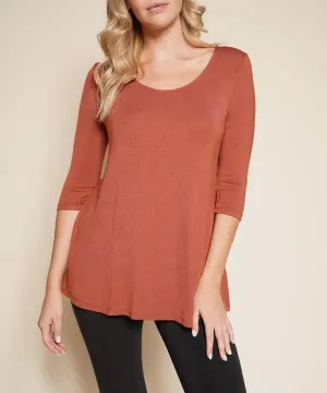 Bamboo Elbow Tunic T