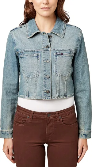 Buffalo David Bitton Women's Tina Cropped Denim Jacket