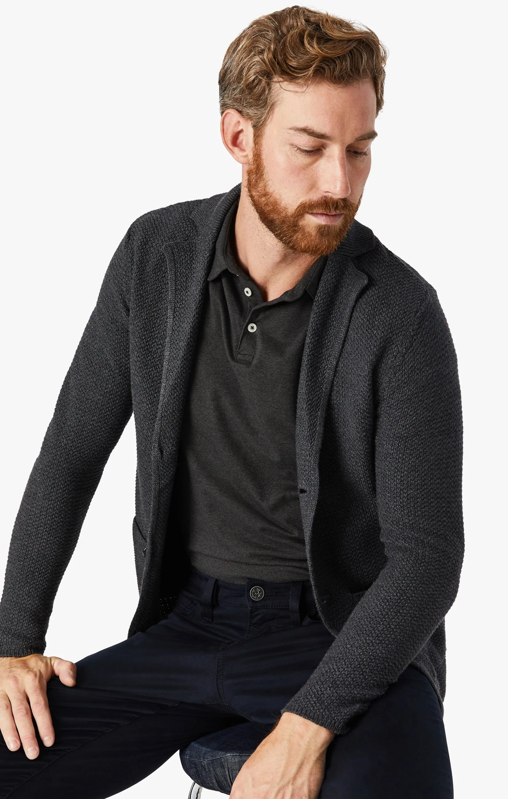 Charisma Classic Fit Pants in Navy Twill
