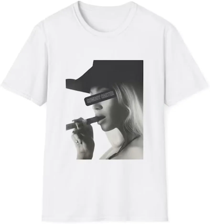 Cowboy Carter, Edgy Graphic Tee - Unisex Softstyle T-Shirt with Bold Artwork, Casual Wear, Streetstyle