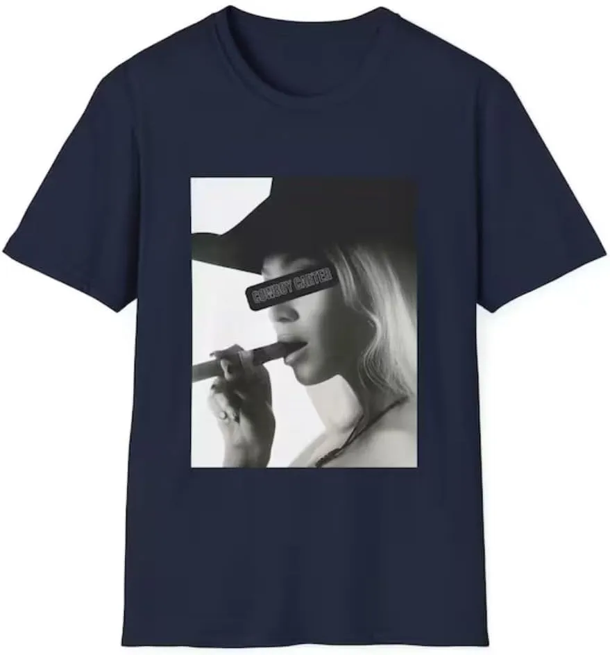 Cowboy Carter, Edgy Graphic Tee - Unisex Softstyle T-Shirt with Bold Artwork, Casual Wear, Streetstyle