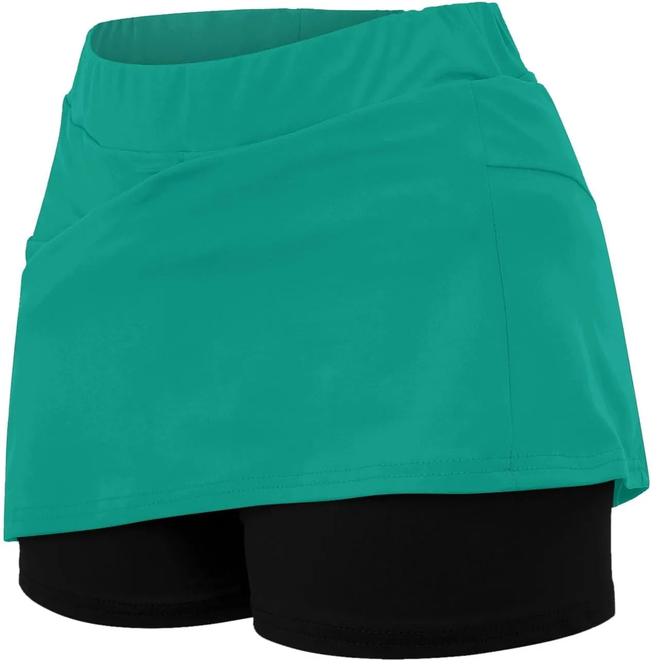 FZVYD Skorts for Women High Waist Tummy Control Yoga Shorts Dressy Casual Athletic Tennis Mini Short Skirts with Pockets