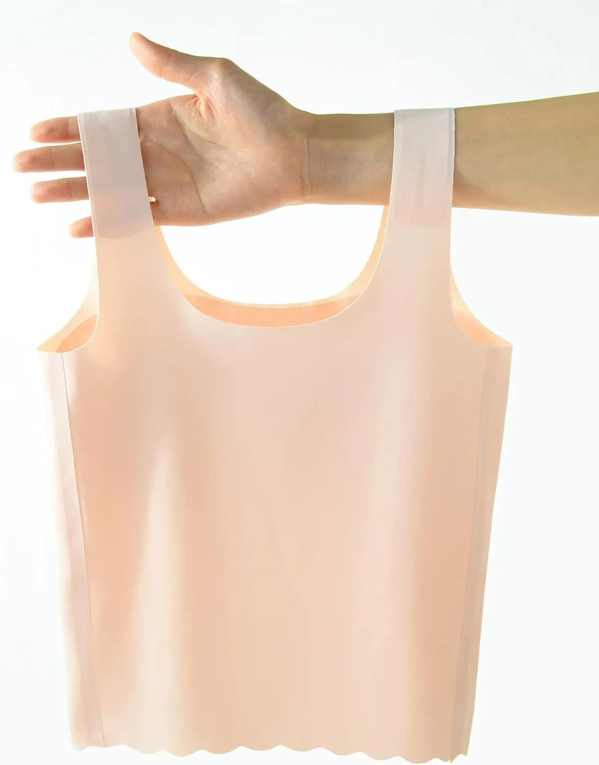Girls Training Bra-Racerback Sports Seamless Bras, Teen Bra Comfort Seamless, Girls Bra with Removable Mini-A Cup Pad