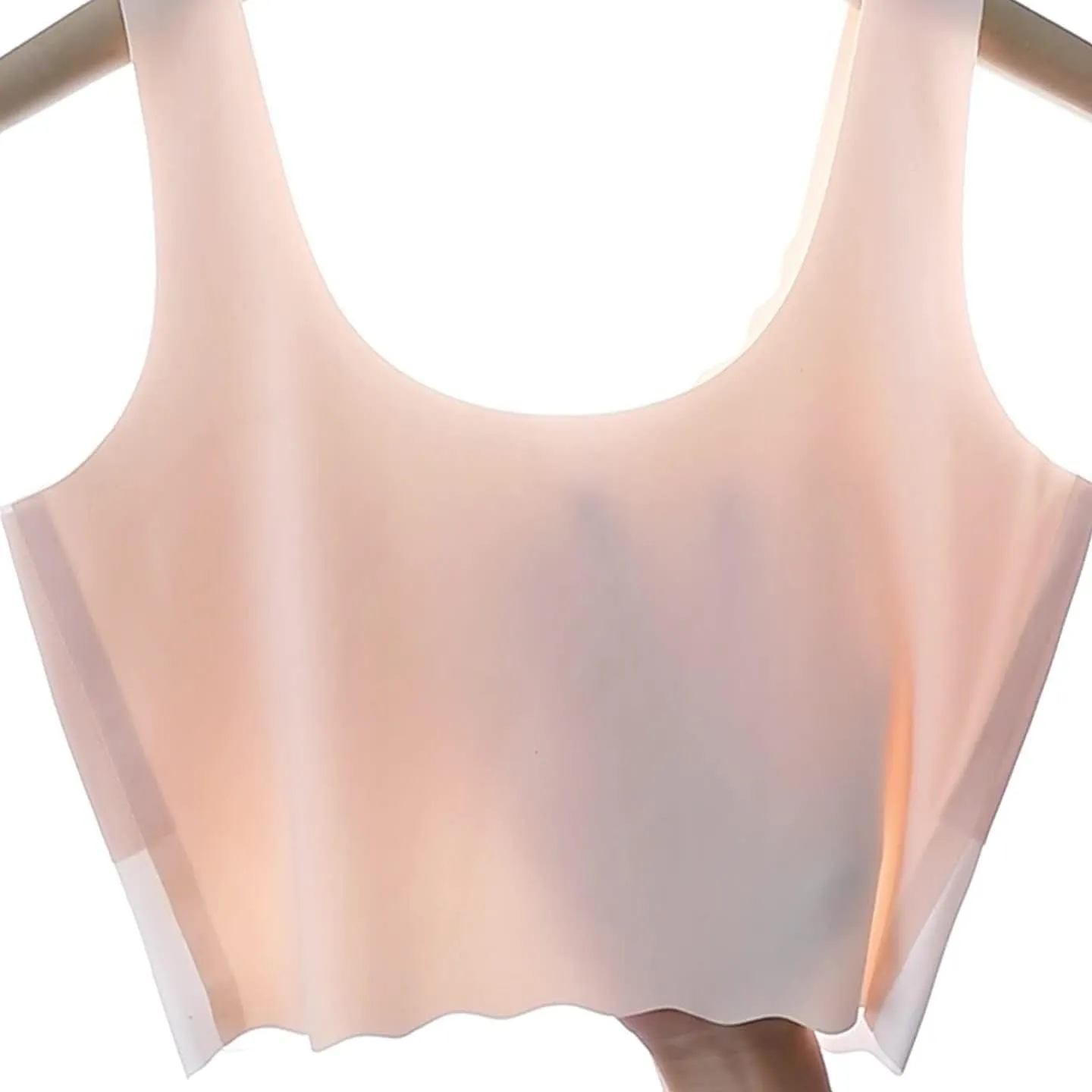 Girls Training Bra-Racerback Sports Seamless Bras, Teen Bra Comfort Seamless, Girls Bra with Removable Mini-A Cup Pad