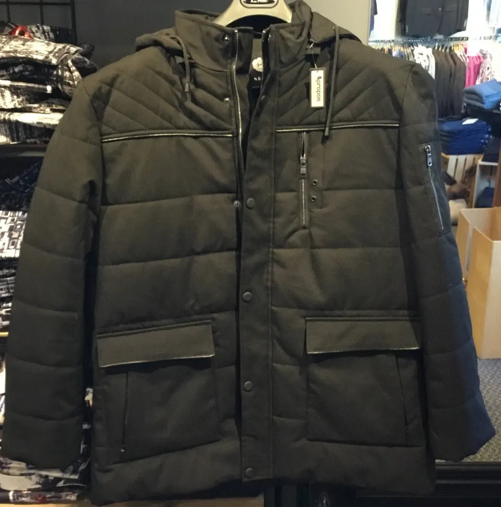 Hrst Mens Winter Jacket Black