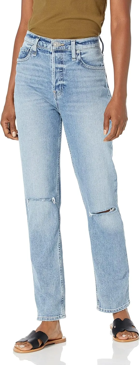HUDSON Women's Holly High Rise, Straight Leg Jean