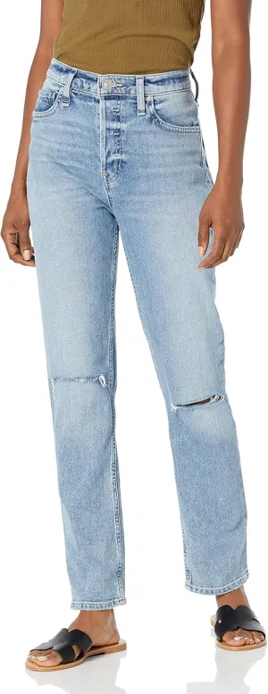 HUDSON Women's Holly High Rise, Straight Leg Jean