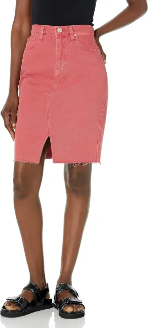 HUDSON Women's Reconstructed Skirt