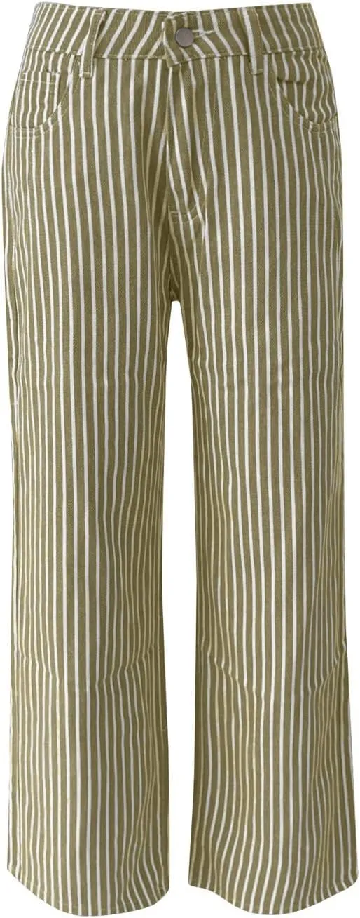 Jeans Women Cargo, Flare Jeans Petite Baggy High Waisted 2025 Trendy Wide Leg Summer Trousers Stretchy