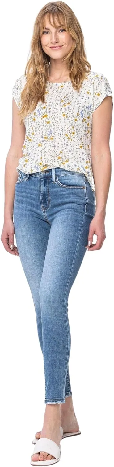 Judy Blue Mid Rise Vintage Skinny