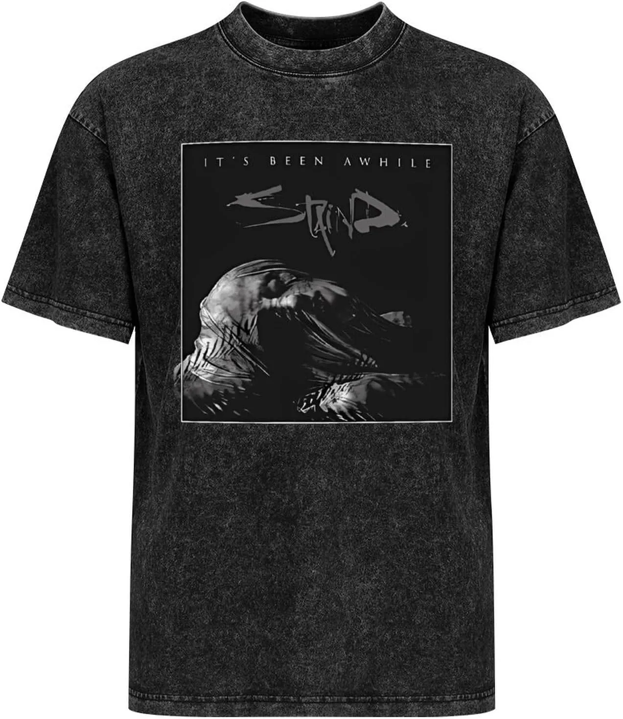 Lightweight Retro Oversized Cotton T-Shirts Stylish Shirt Crew Neck Tees