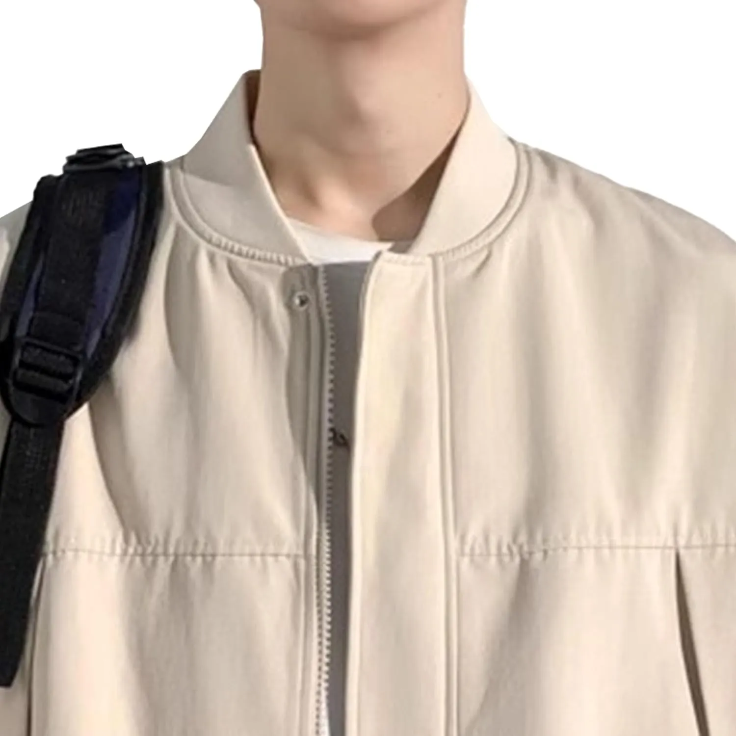 Maiyifu-GJ Men's Slim Fit Lightweight Jackets Windbreaker Spring Fall Causal Jacket Full Zip Up Coat with Pockets