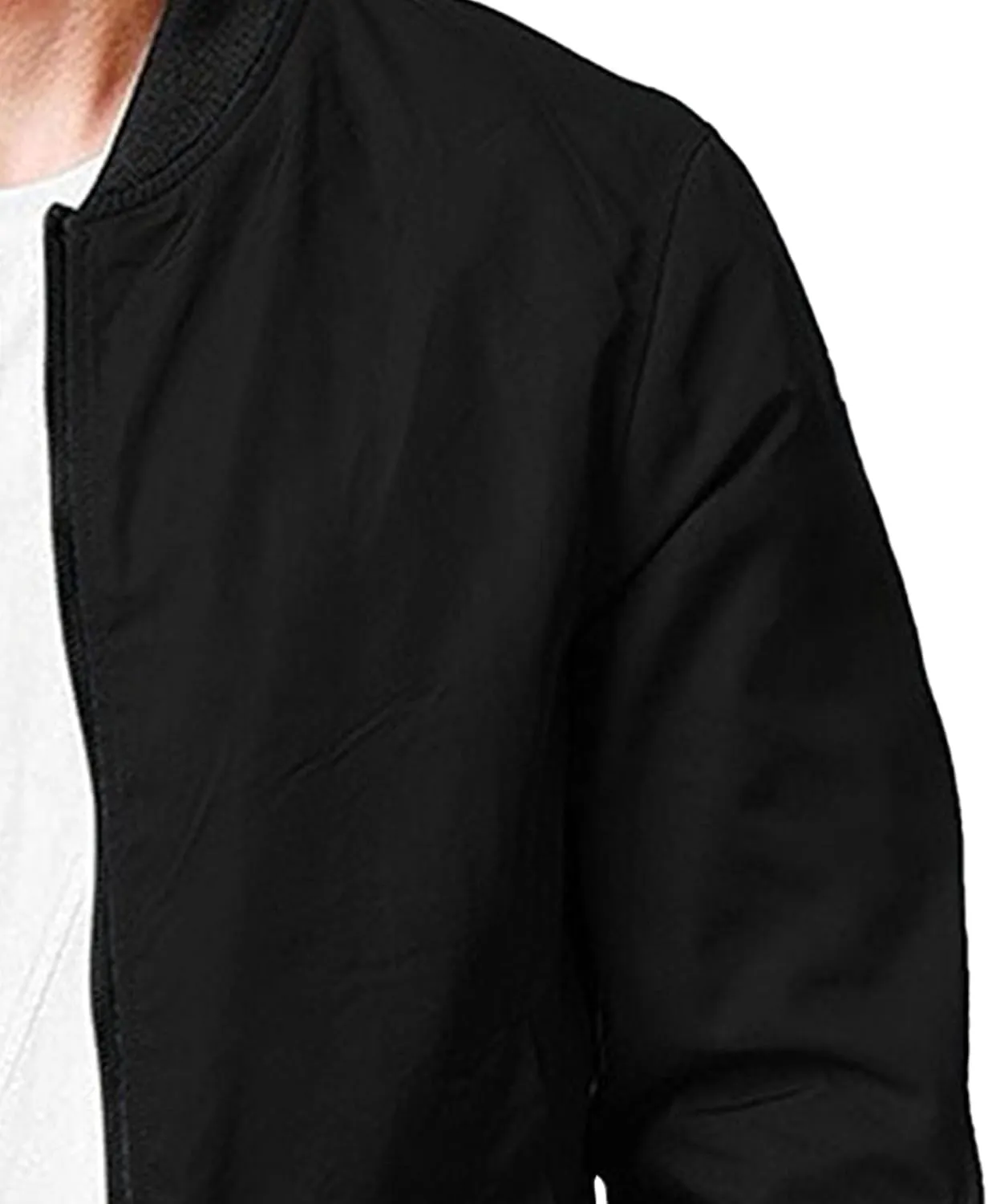 Maiyifu-GJ Men's Slim Fit Lightweight Jackets Windbreaker Spring Fall Causal Jacket Full Zip Up Coat with Pockets