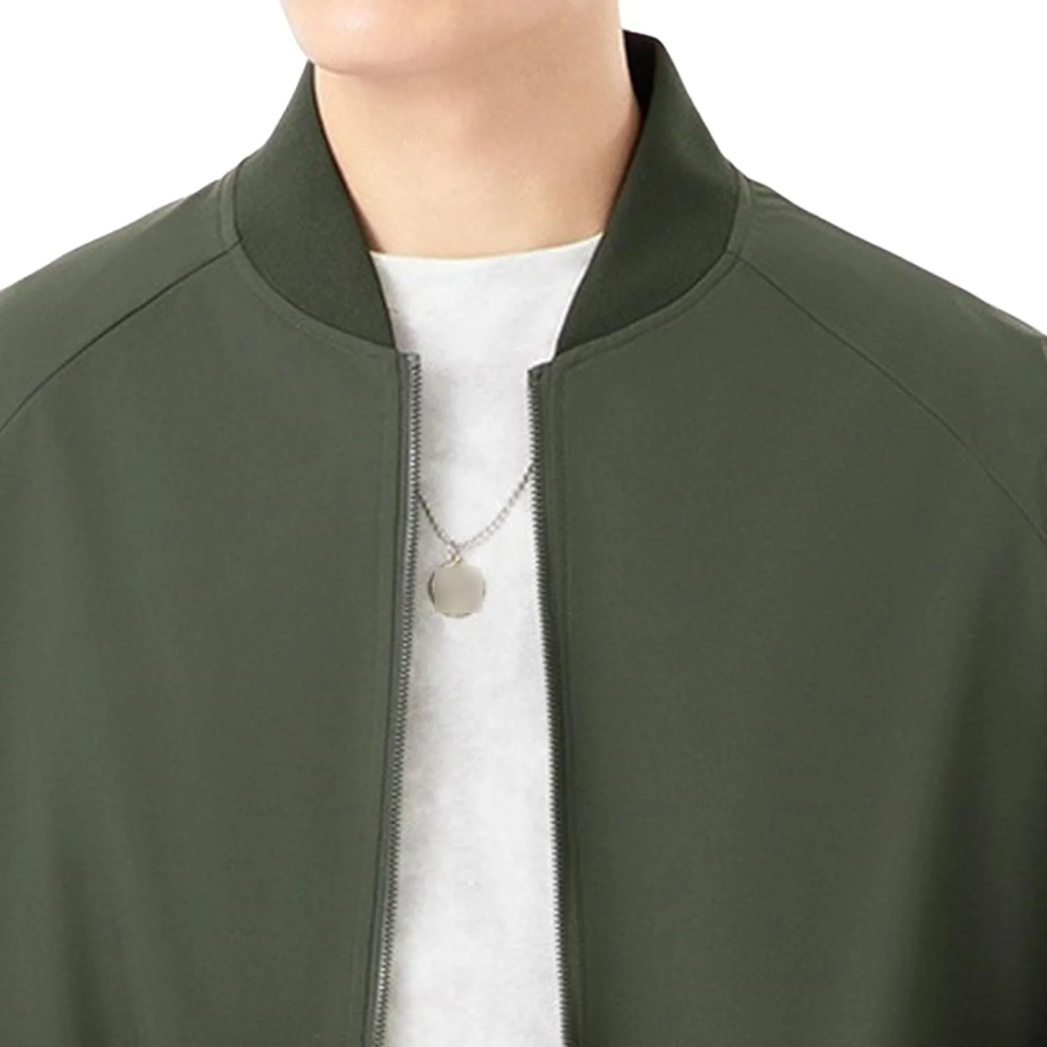 Maiyifu-GJ Men's Slim Fit Lightweight Jackets Windbreaker Spring Fall Causal Jacket Full Zip Up Coat with Pockets