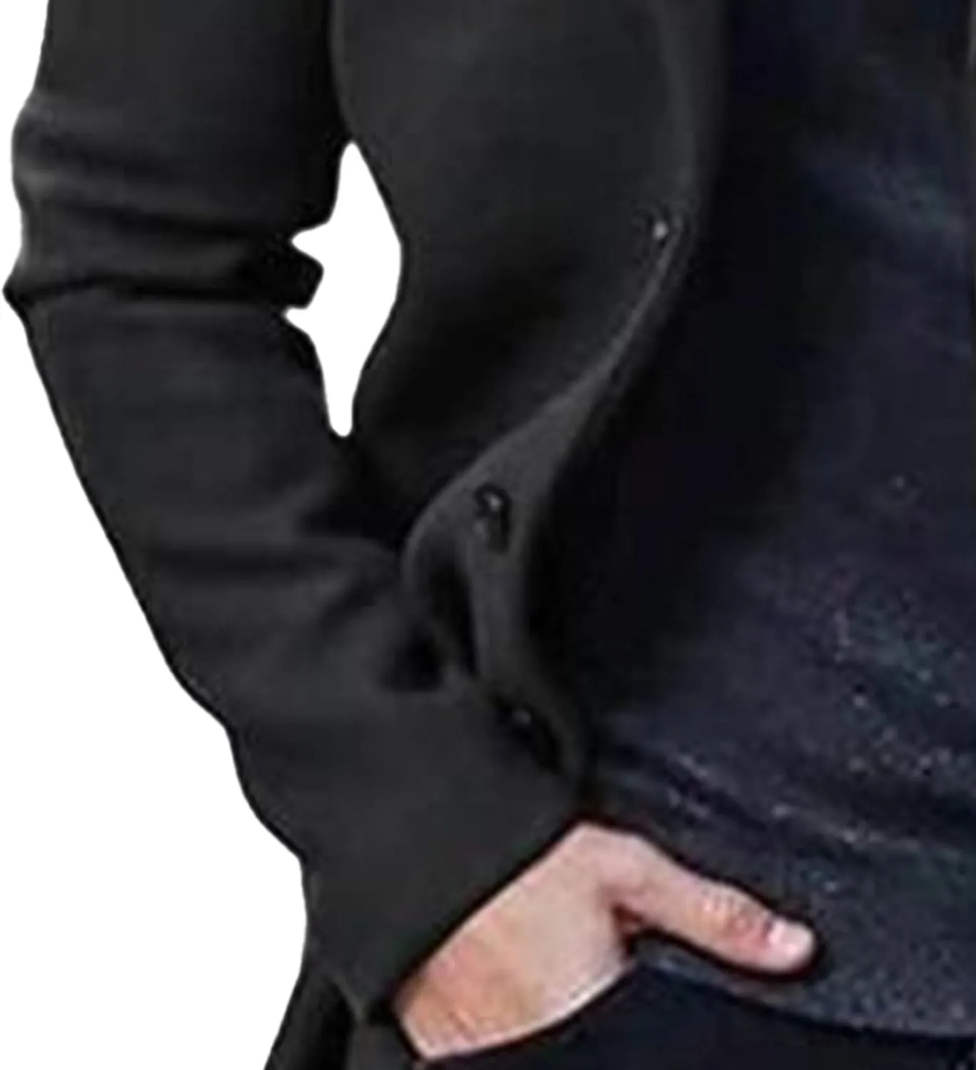 Maiyifu-GJ Men's Wool Blend Jacket Slim fit Long Trench Coat Single Breasted Notched Collar Overcoat Winter Warm Outerwear