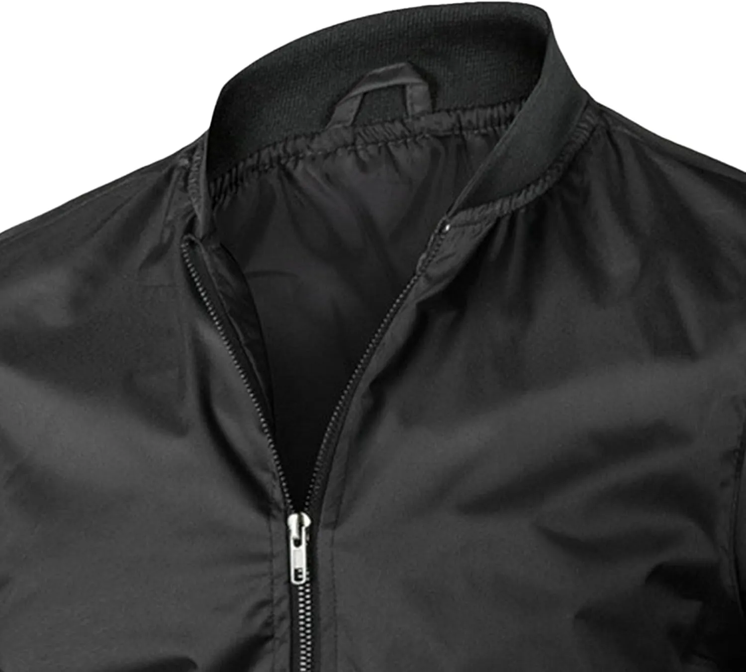 Men's Lightweight Jackets with Pockets Casual Spring Fall Windbreaker Windproof Zip Up Jacket Fashion Coats