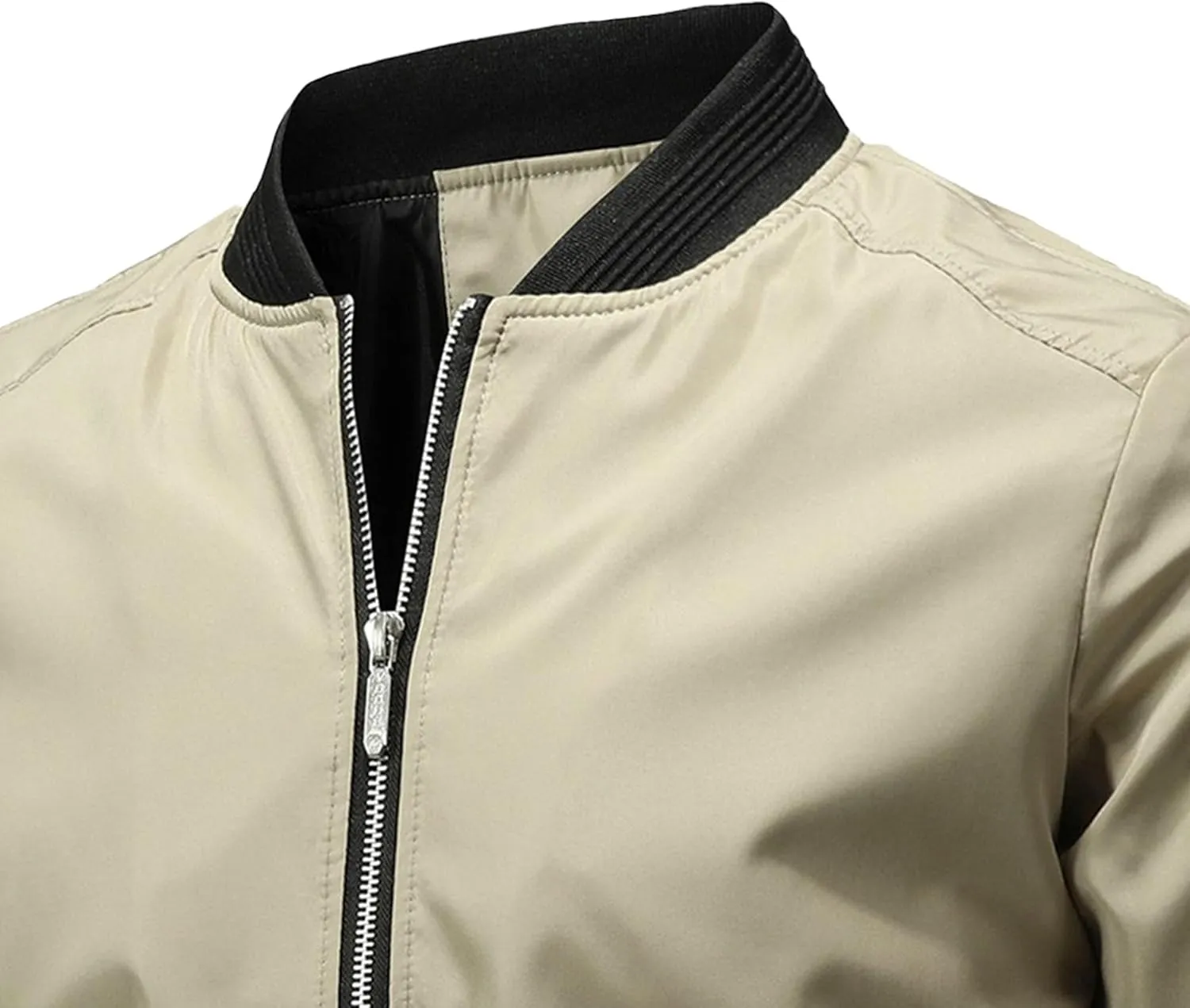Men's Lightweight Jackets with Pockets Casual Spring Fall Windbreaker Windproof Zip Up Jacket Fashion Coats