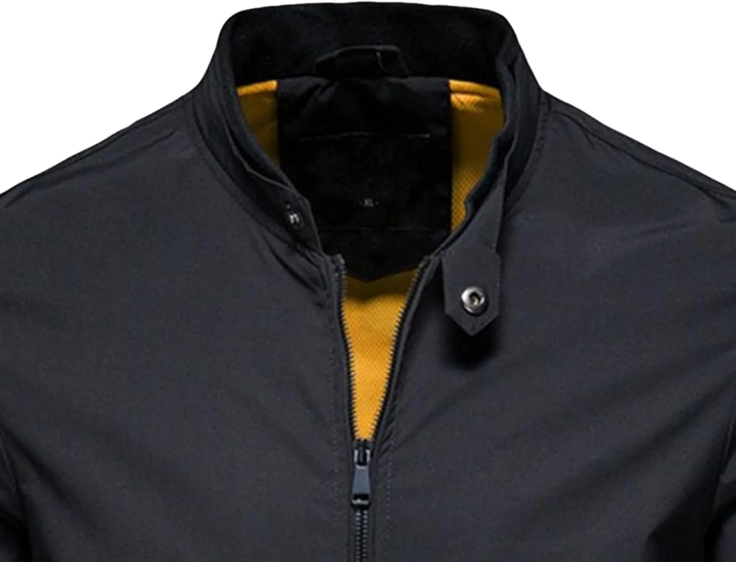 Men's Lightweight Windbreaker Spring Fall Casual Fashion Jackets Zip Up Jacket Windproof Coats with Pockets