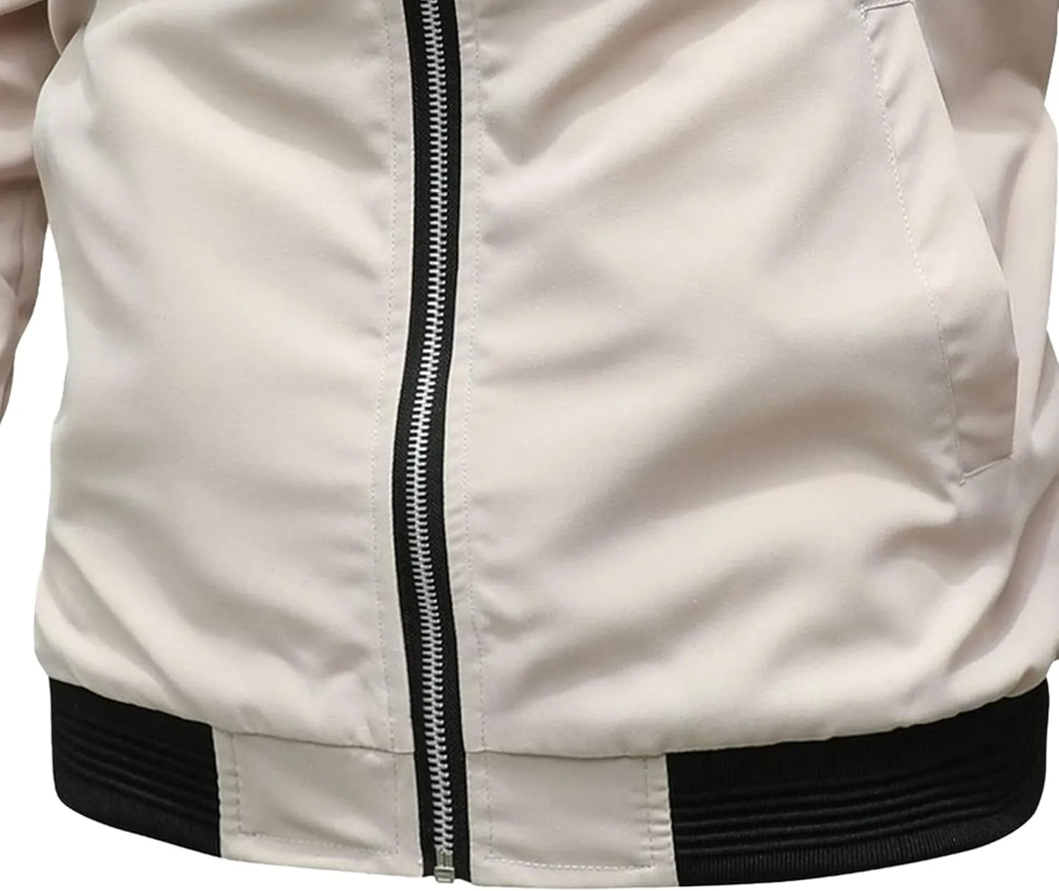 Men's Lightweight Windbreaker Spring Fall Casual Fashion Jackets Zip Up Jacket Windproof Coats with Pockets