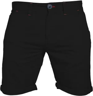 Mens Stretch Chino Shorts Casual Flat Front Slim Fit Shorts Spandex Half Pant