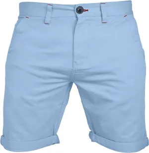 Mens Stretch Chino Shorts Casual Flat Front Slim Fit Shorts Spandex Half Pant