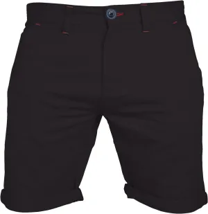 Mens Stretch Chino Shorts Casual Flat Front Slim Fit Shorts Spandex Half Pant