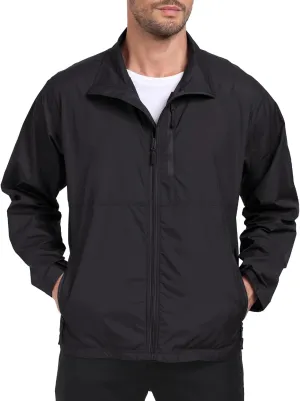 Men's Windbreaker Jackets Lightweight Running Jackets Waterproof Fishing Jacket Outdoor Cycling Packable Raincoats