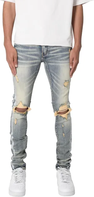 mnml Men's X560 Skinny Glitter Denim