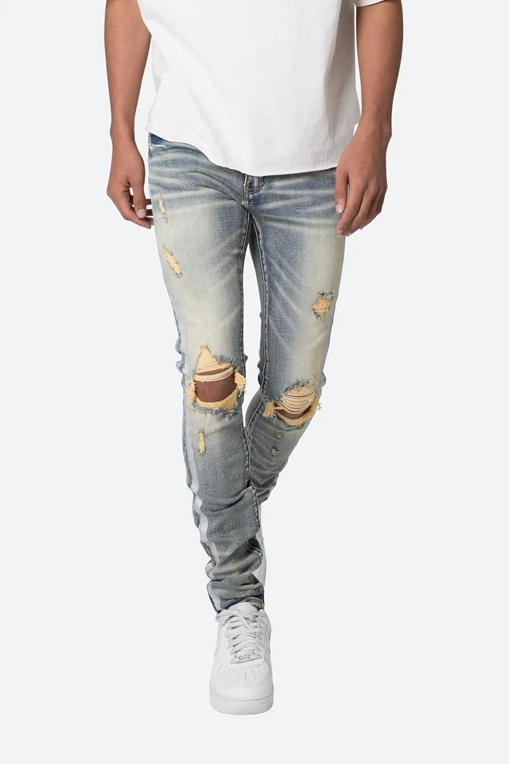 mnml Men's X560 Skinny Glitter Denim