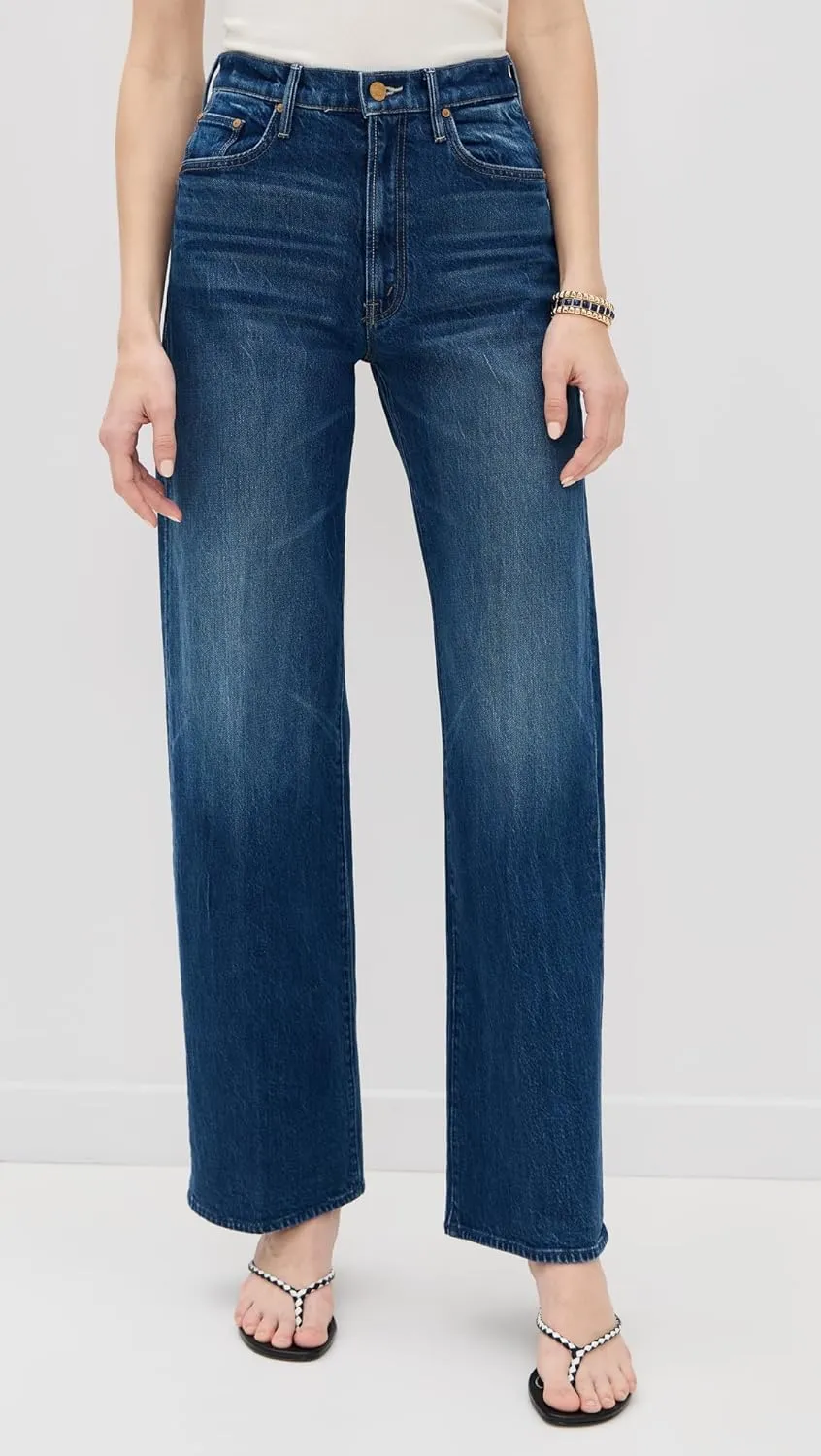 MOTHER Women's The Lasso Sneak Jeans