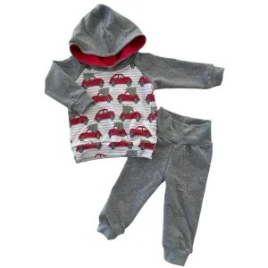 Red Cars Two-Piece Set