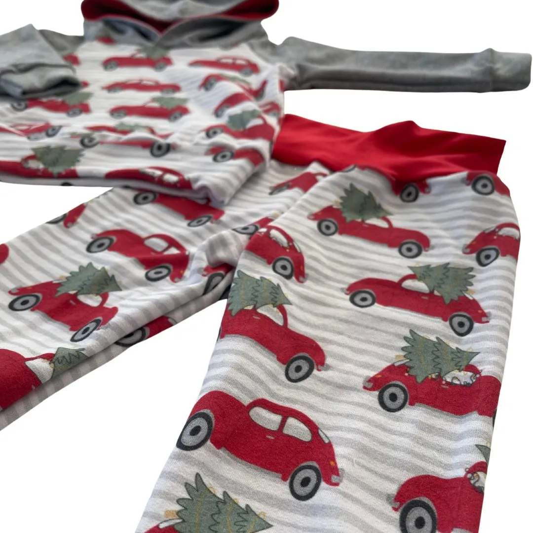Red Cars Two-Piece Set