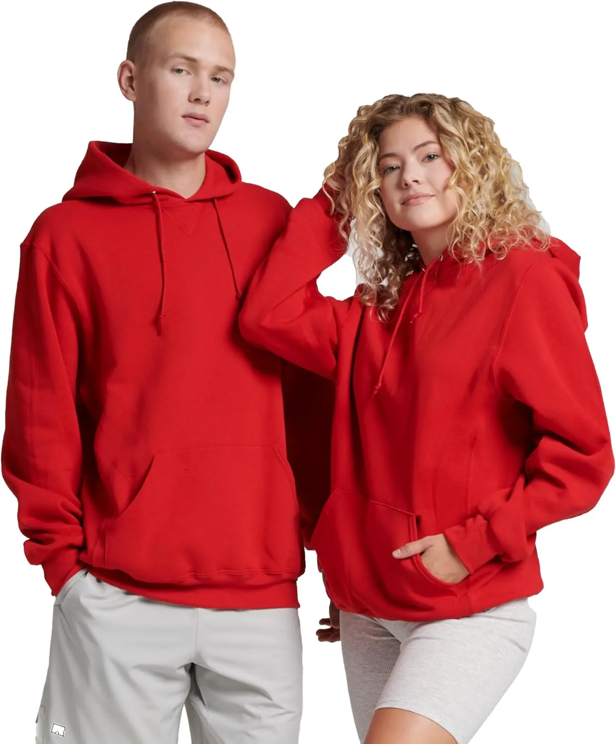 Russell Athletic Men's Dri-Power Fleece Hoodies, Moisture Wicking, Cotton Blend, Relaxed Fit, Sizes S-4x