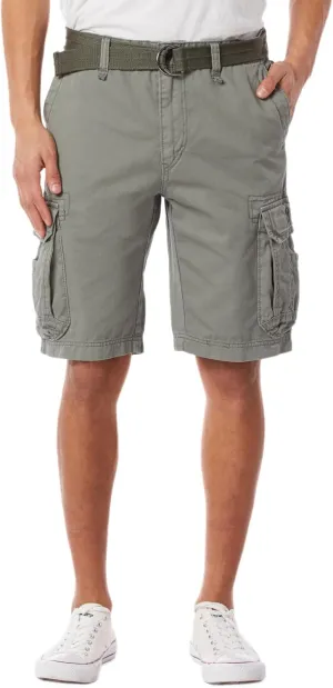 UNIONBAY Men's Survivor Belted Cargo Short-Reg and Big & Tall Sizes