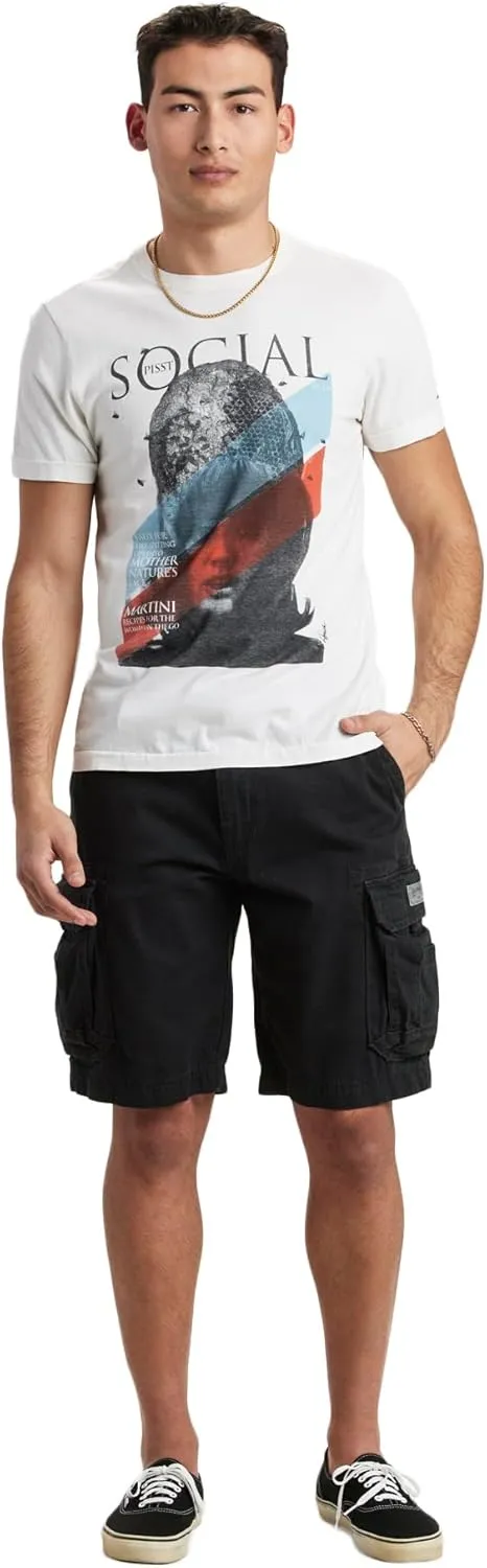 UNIONBAY Men's Survivor Belted Cargo Short-Reg and Big & Tall Sizes