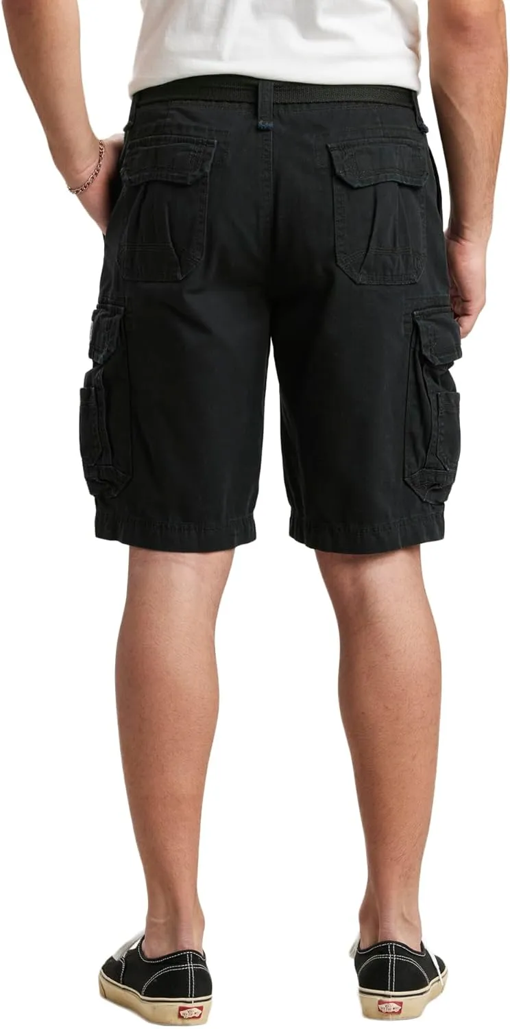 UNIONBAY Men's Survivor Belted Cargo Short-Reg and Big & Tall Sizes