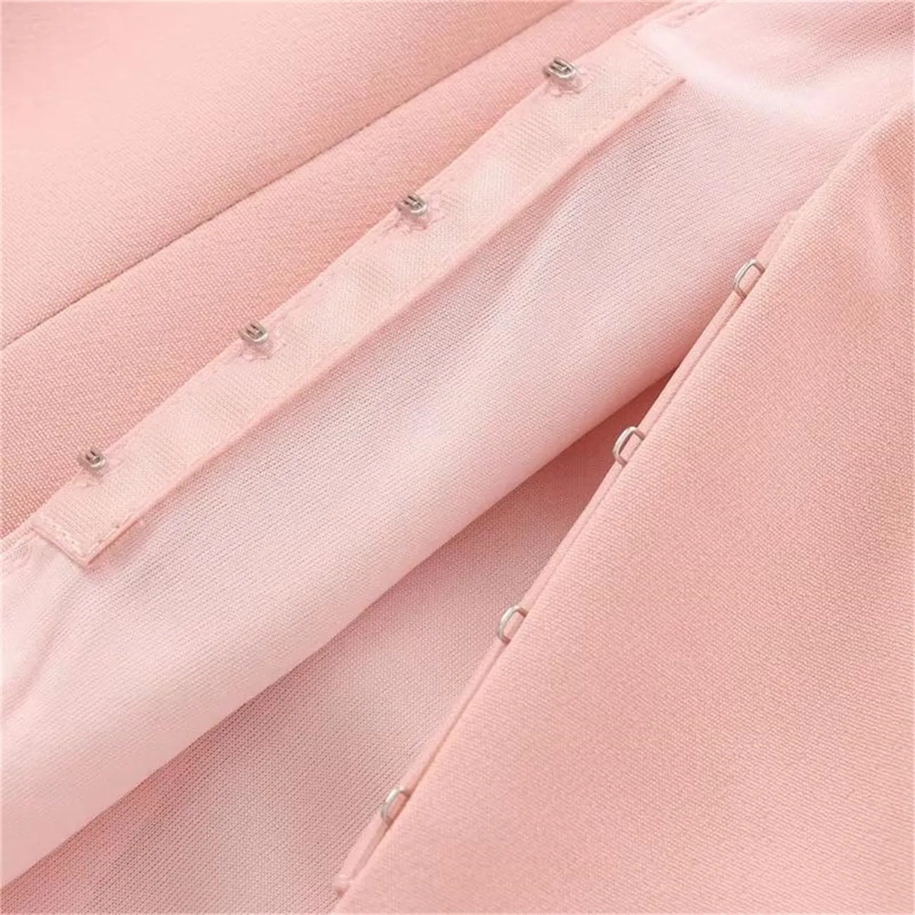 Women Belted Sheath Vest Pink Slim Sleeveless Crop Top Fashion Office Wear Short Camisole