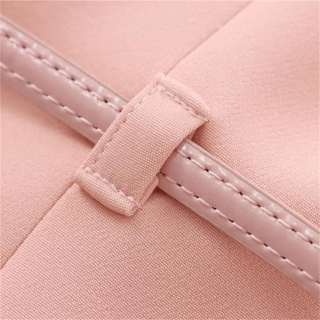 Women Belted Sheath Vest Pink Slim Sleeveless Crop Top Fashion Office Wear Short Camisole