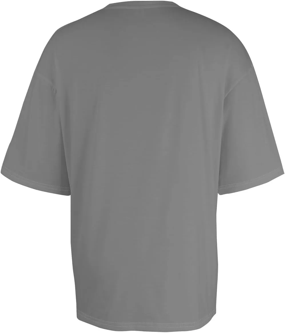 Ymosrh Men's Solid Color T-Shirts Summer Tee Tops Round Neck Short Sleeve T Shirt Tops Shirts, S-5XL